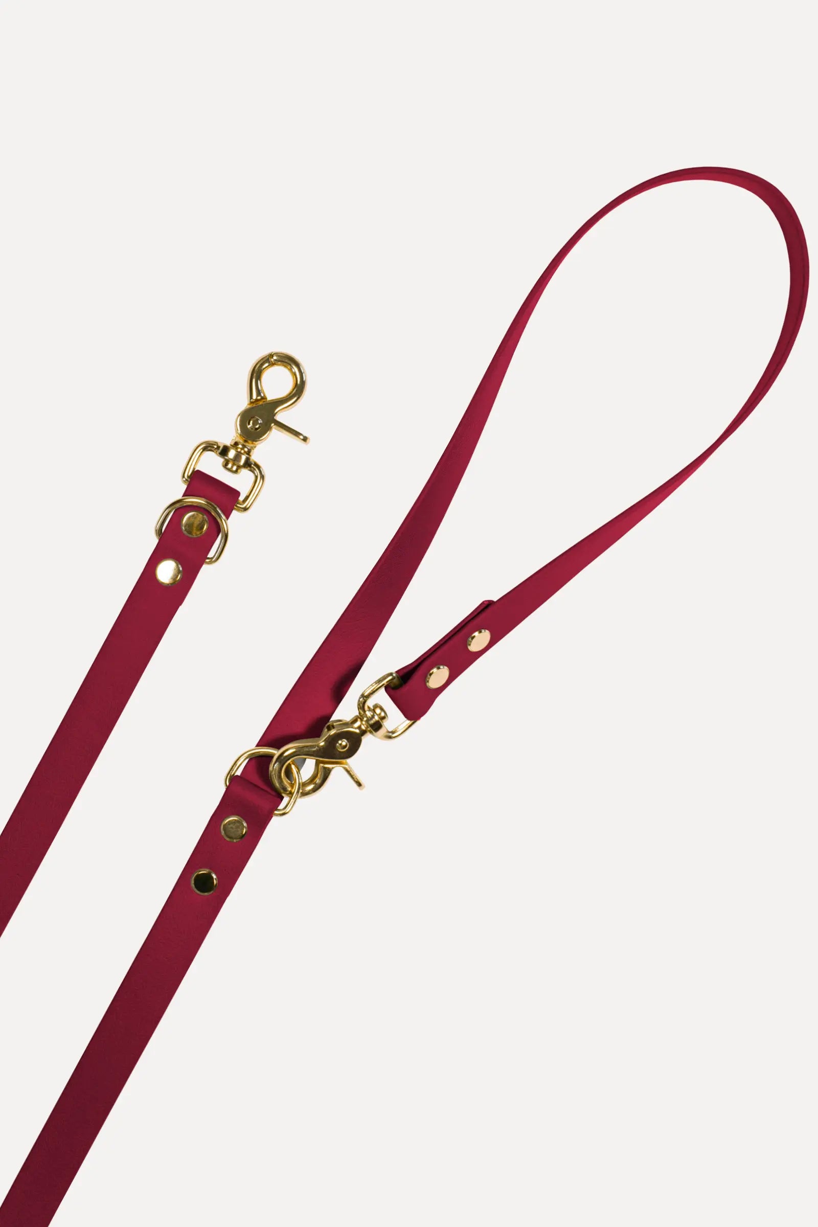 BioThane® Hundeleine · Weinrot