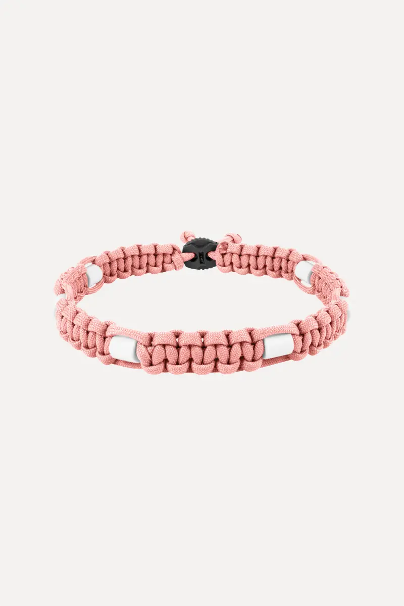 Zeckenhalsband mit EM-Keramik · Alt Rosa