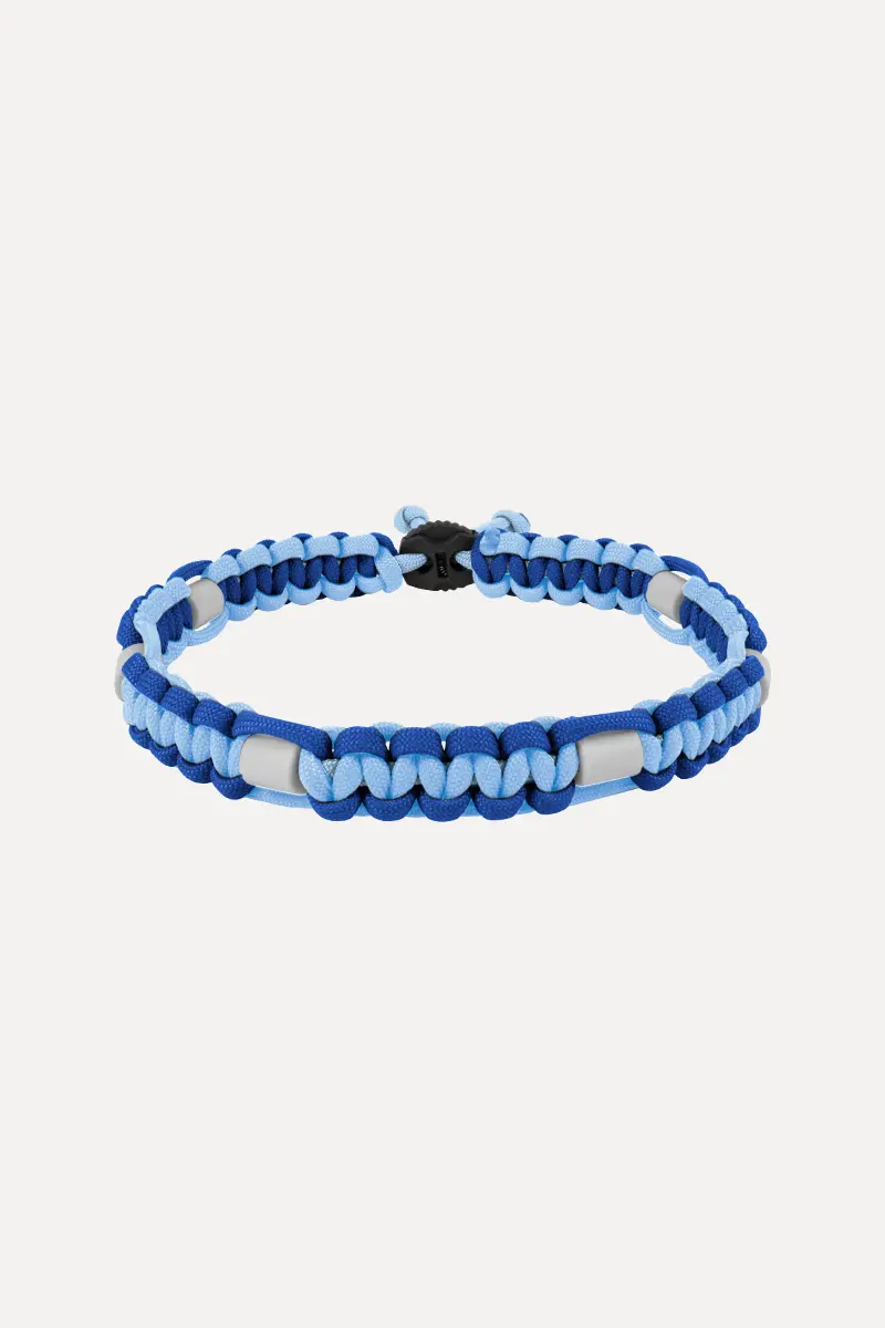 Zeckenhalsband mit EM-Keramik · Royal Blau × Polar Blau